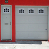 Porte de garage moderne personnalisable blanche