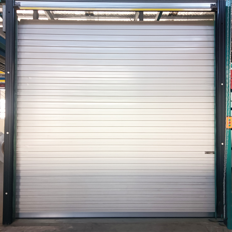 Portes extérieures de volet roulant en gros d'usine, portes pliantes, portes en alliage d'aluminium