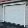Porte de garage carrée pressée blanche, vente directe d'usine