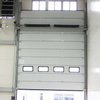 Porte industrielle sectionnelle de vente directe d'usine de haute qualité et de haute qualité